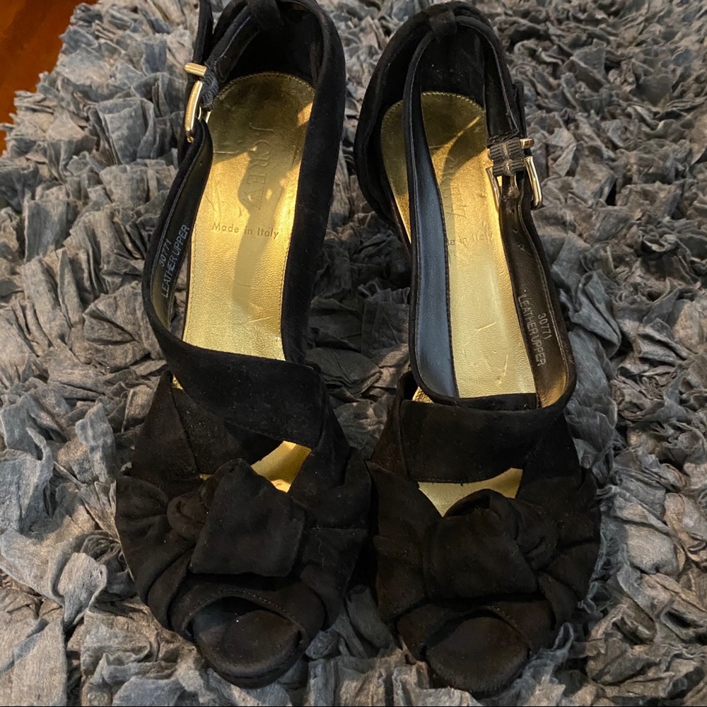 J. Crew Suede Sandals Size 8.5